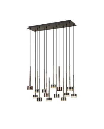 TONIC * COLGANTE 14L RECTANGULAR - GX53 - MULTICOLOR